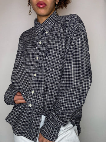 Chemise à carreaux CHAPS BY RALPH LAUREN L/XL vintage