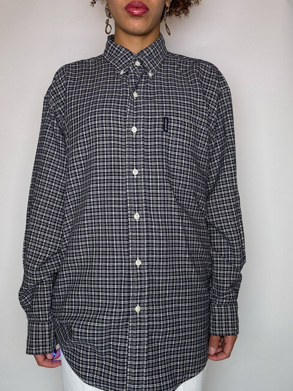 Vintage CHAPS BY RALPH LAUREN L/XL Plaid Shirt