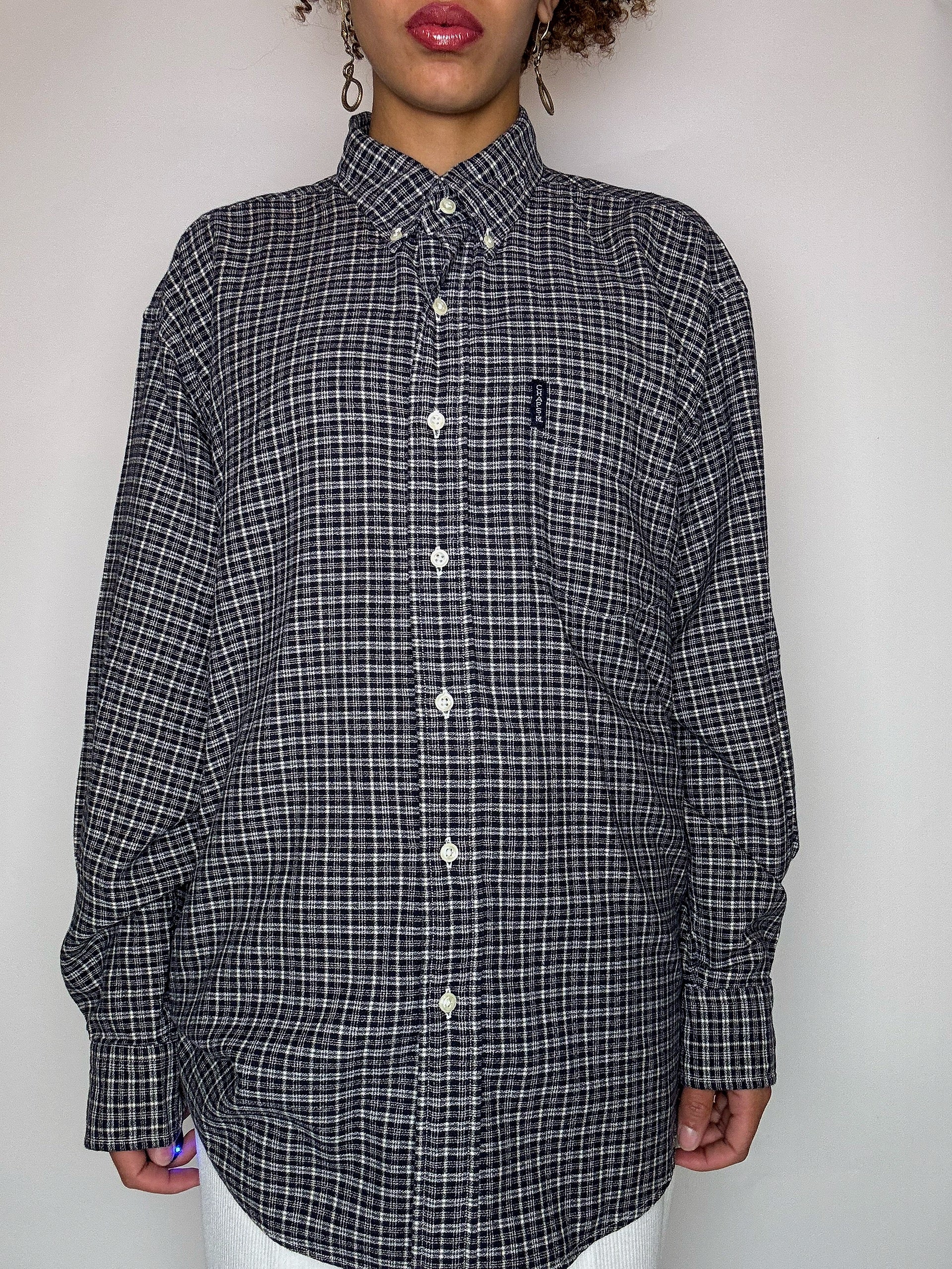 Vintage CHAPS BY RALPH LAUREN L/XL Plaid Shirt