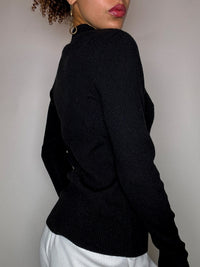 Pull moulant noir LEVI'S M vintage