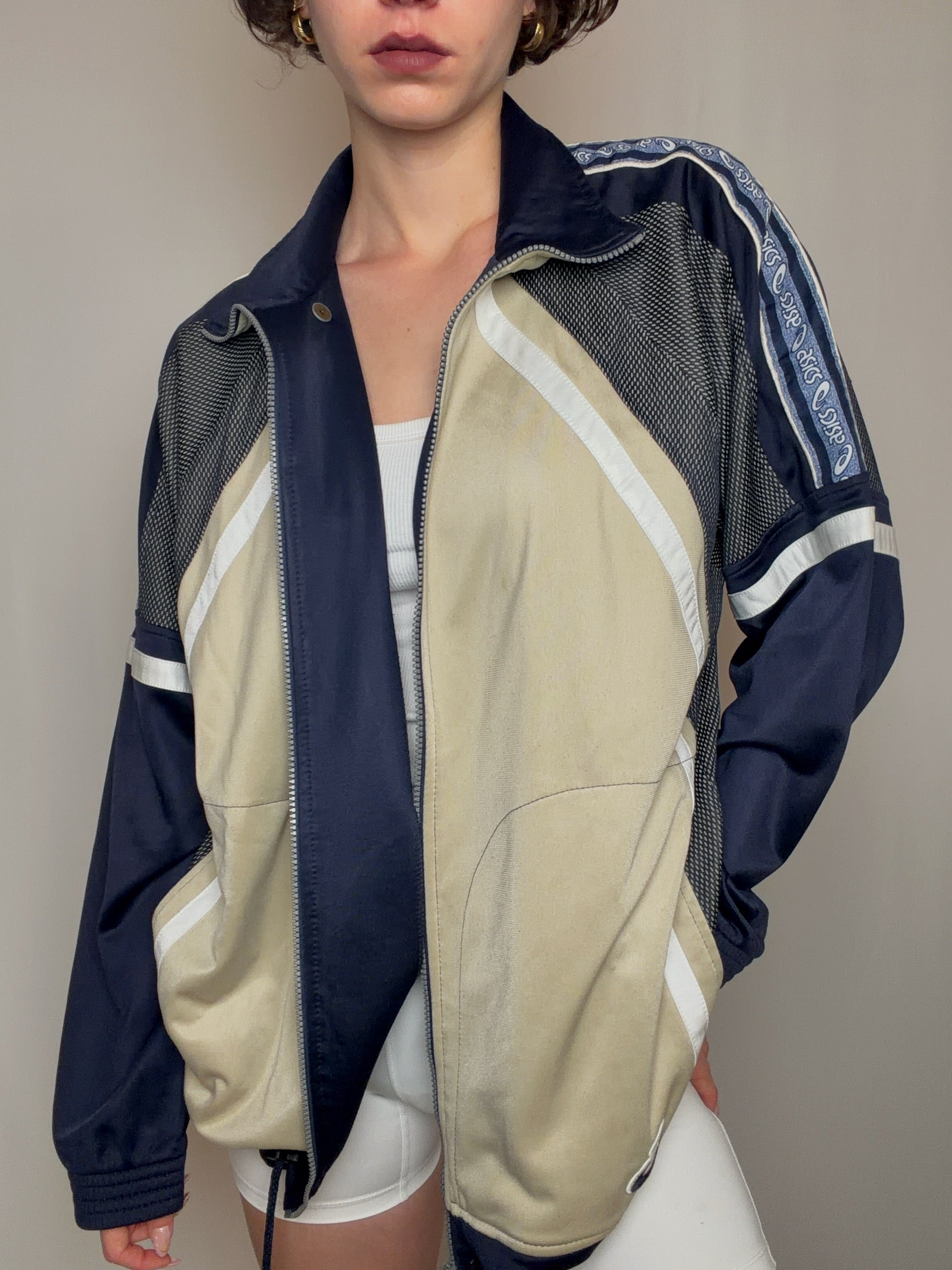 Jacket de sport Asics L vintage