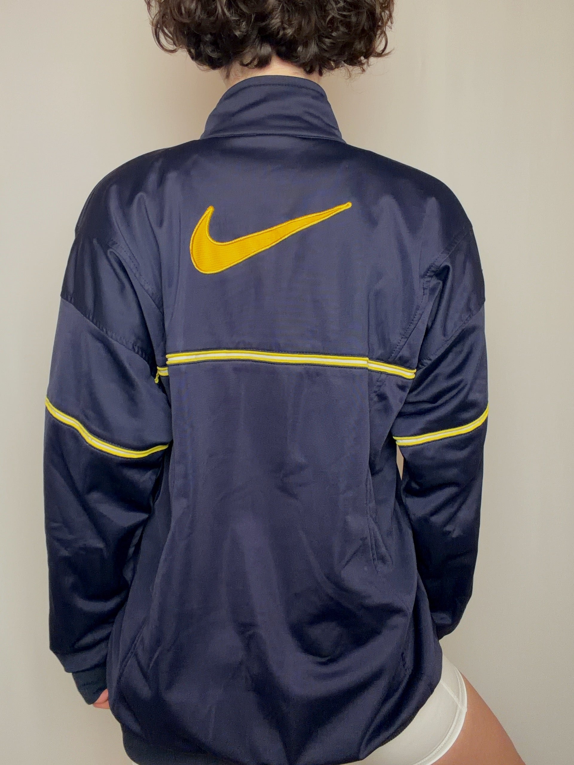 Jacket de sport marine Nike XL vintage