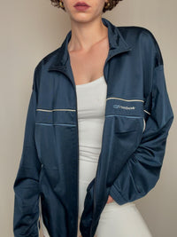 Jacket de sport marine Reebok L vintage