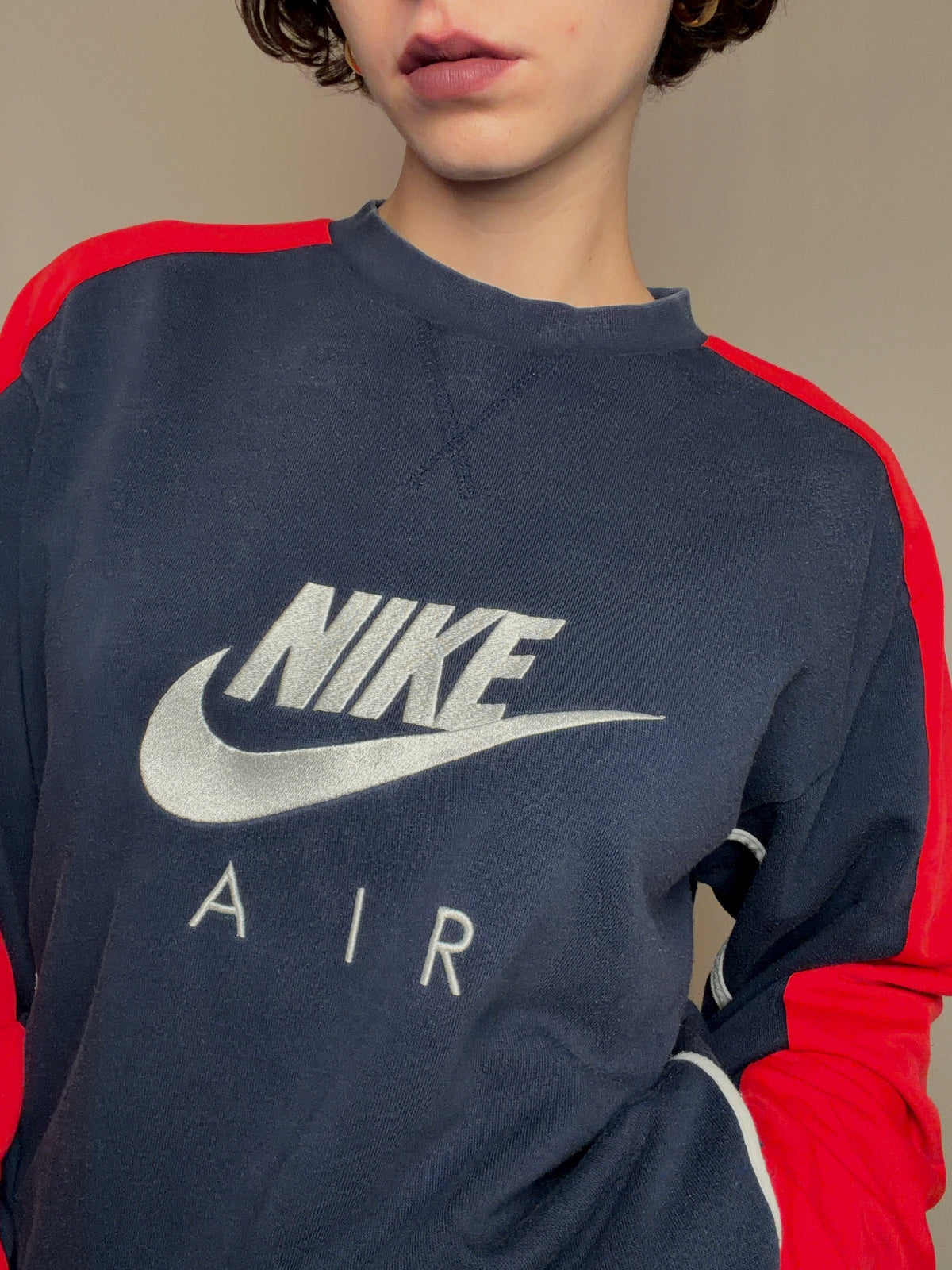 Sweat bicolore Nike M vintage