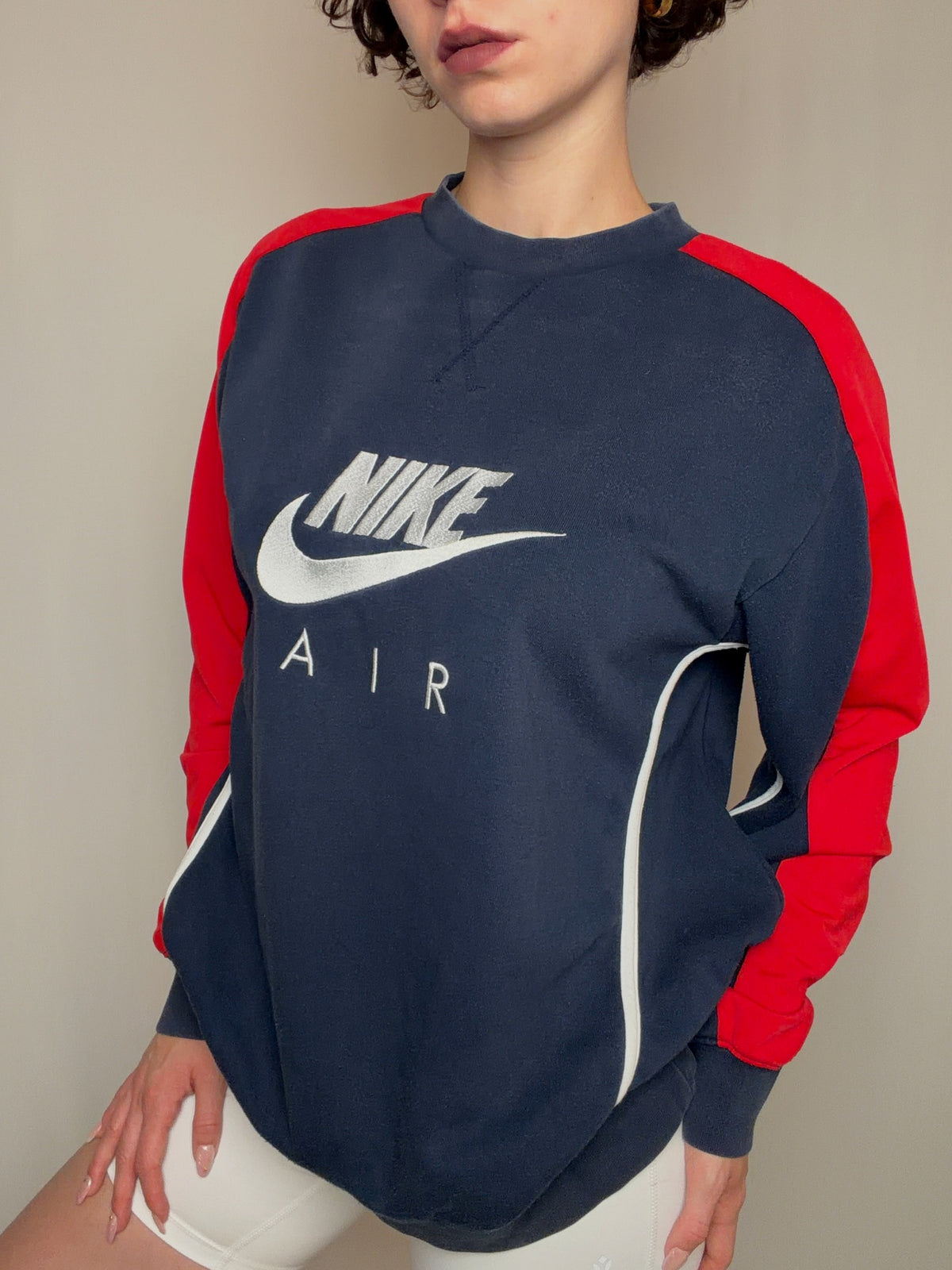 Sweat bicolore Nike M vintage