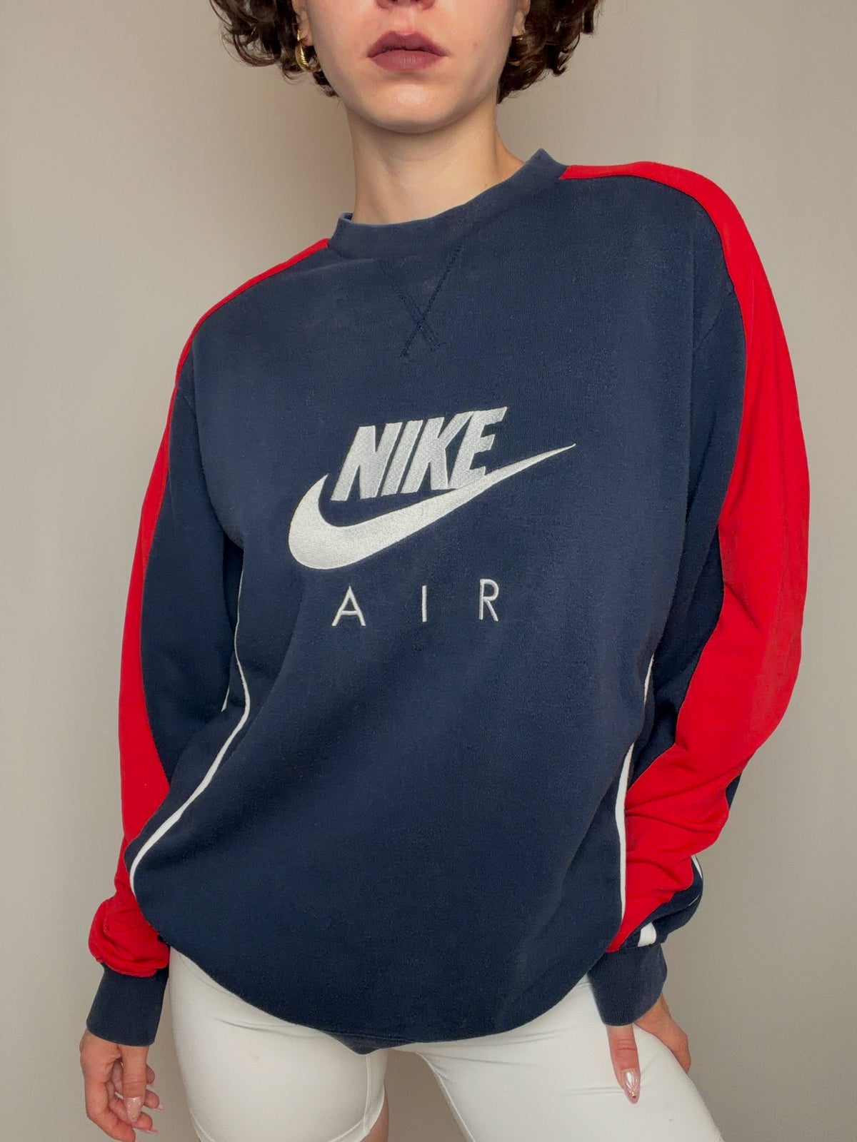 Sweat bicolore Nike M vintage