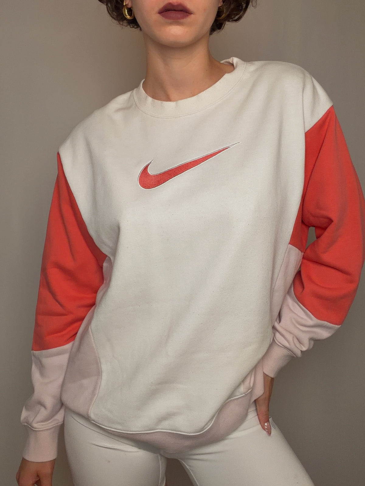Sweat bicolore Nike L vintage