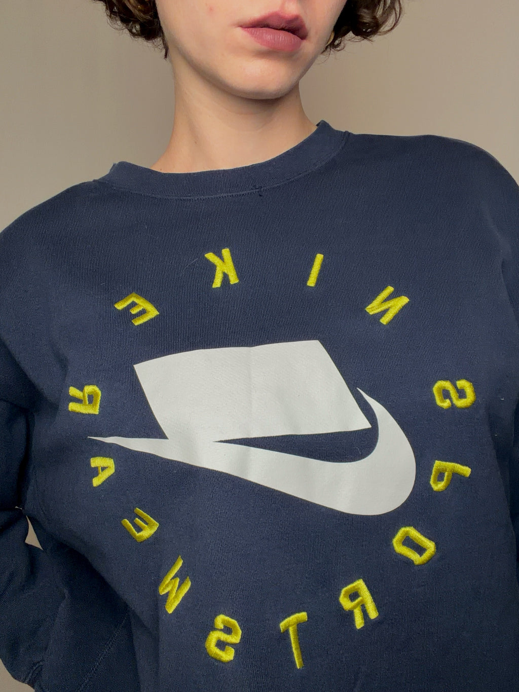 Sweat marine Nike M vintage