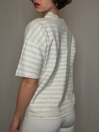 Tshirt rayé gris Donald Duck M/L vintage