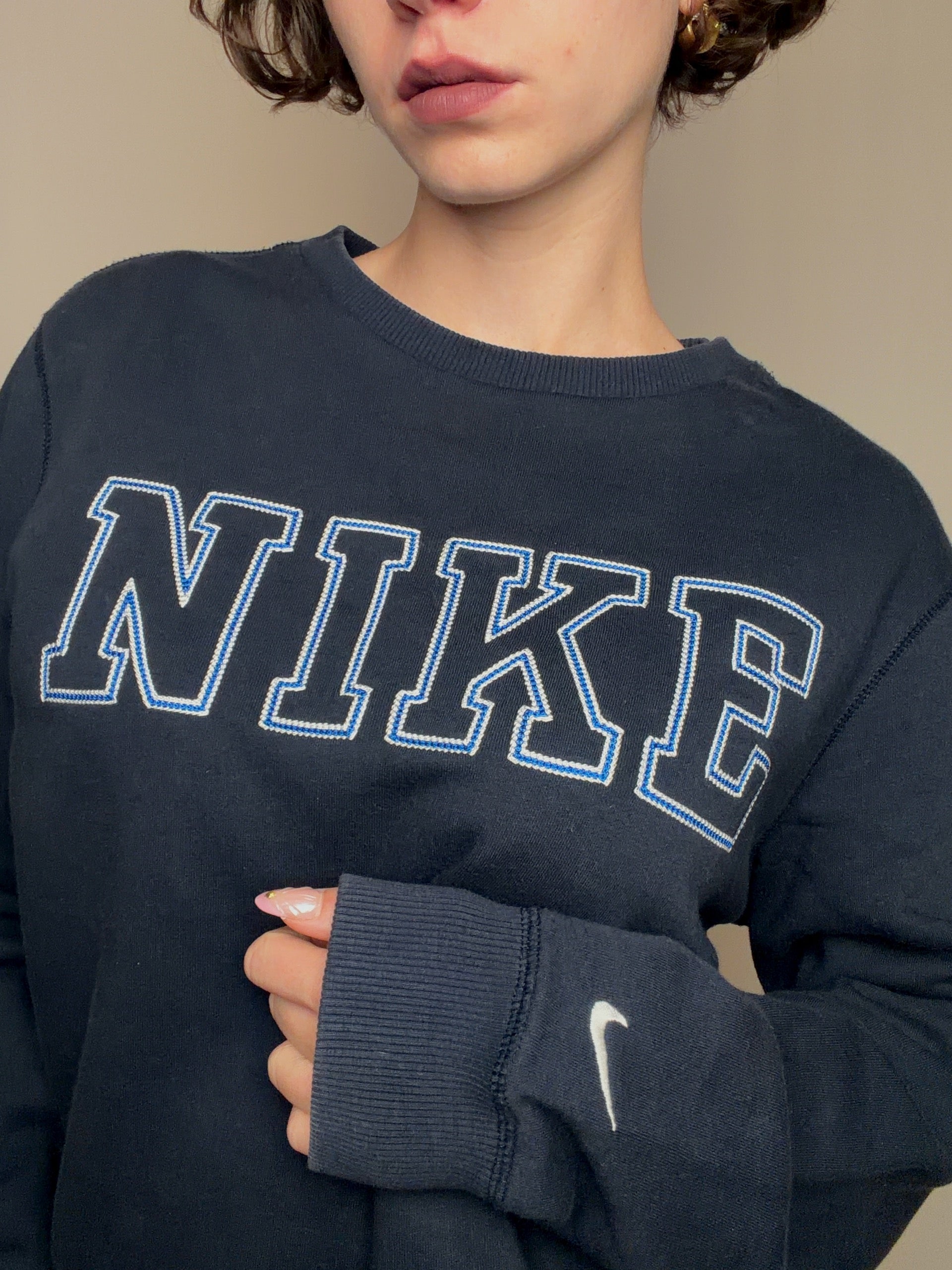 Sweat marine Nike M vintage