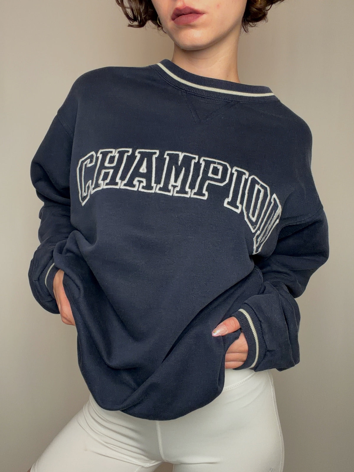 Sweat marine champion L vintage