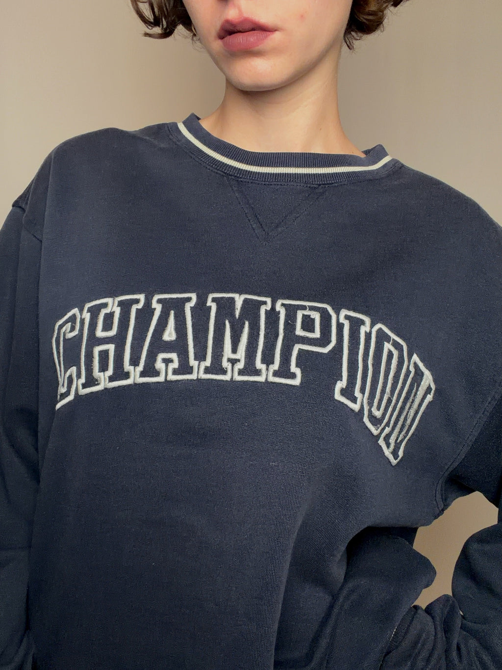 Sweat marine champion L vintage
