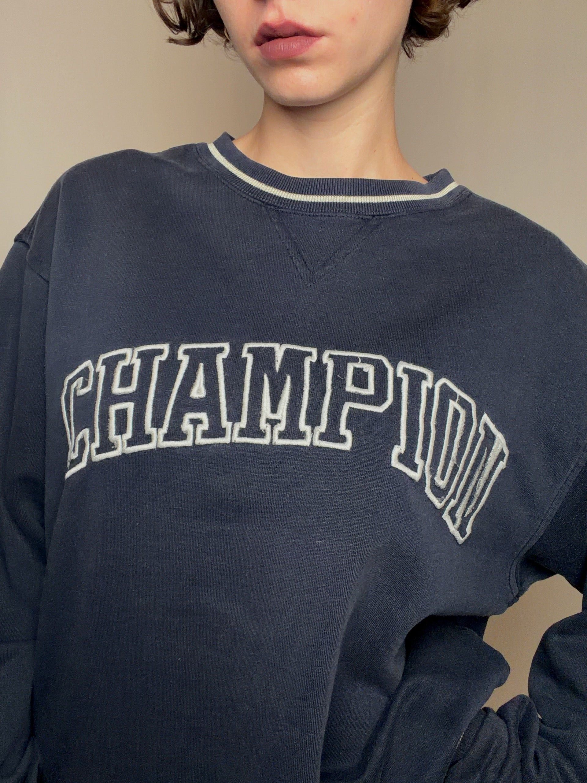 Sweat marine champion L vintage