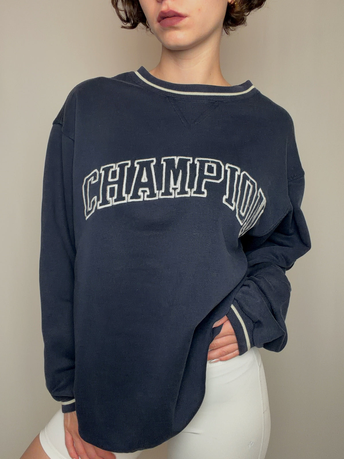 Sweat marine champion L vintage