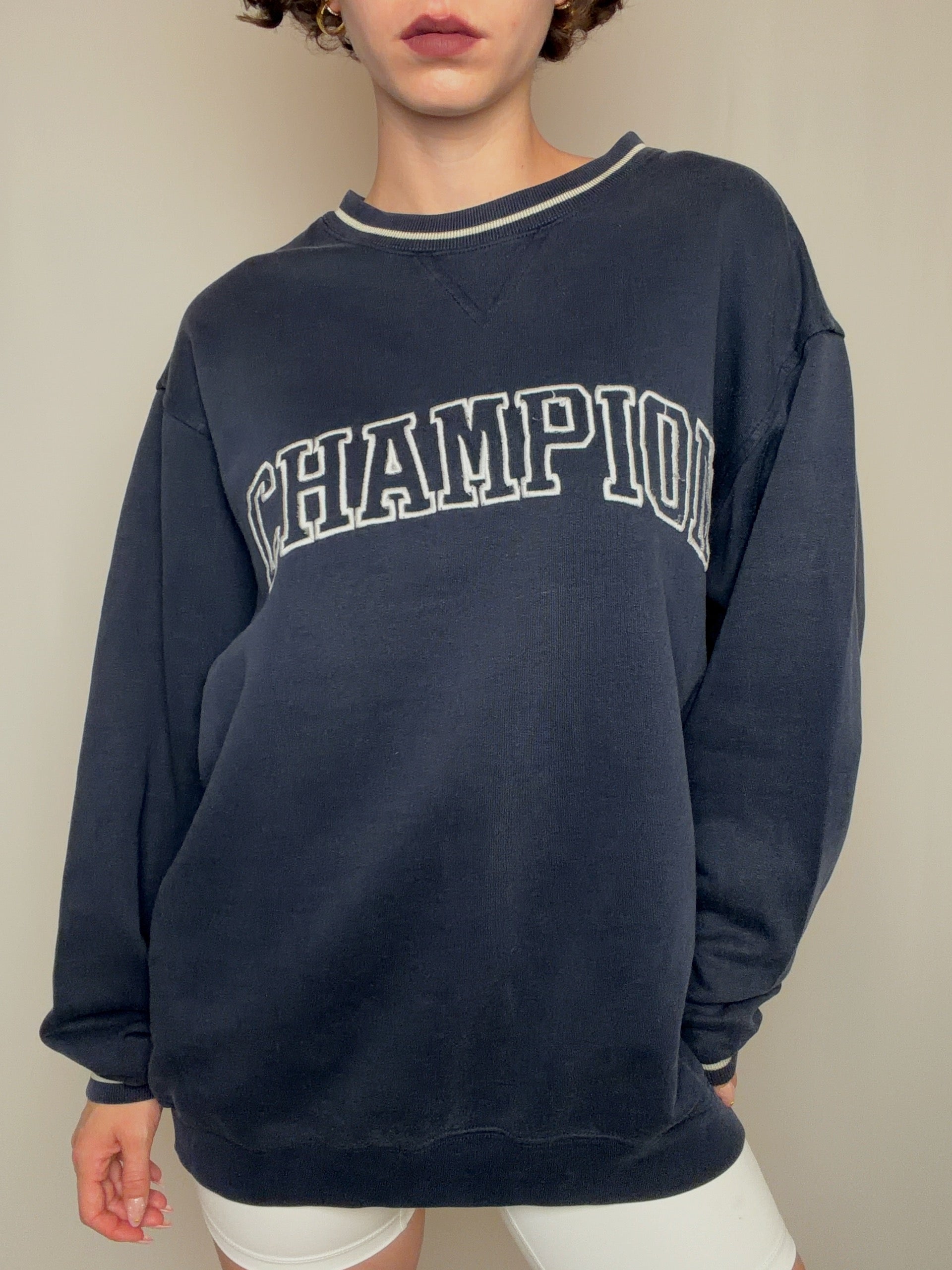 Sweat marine champion L vintage