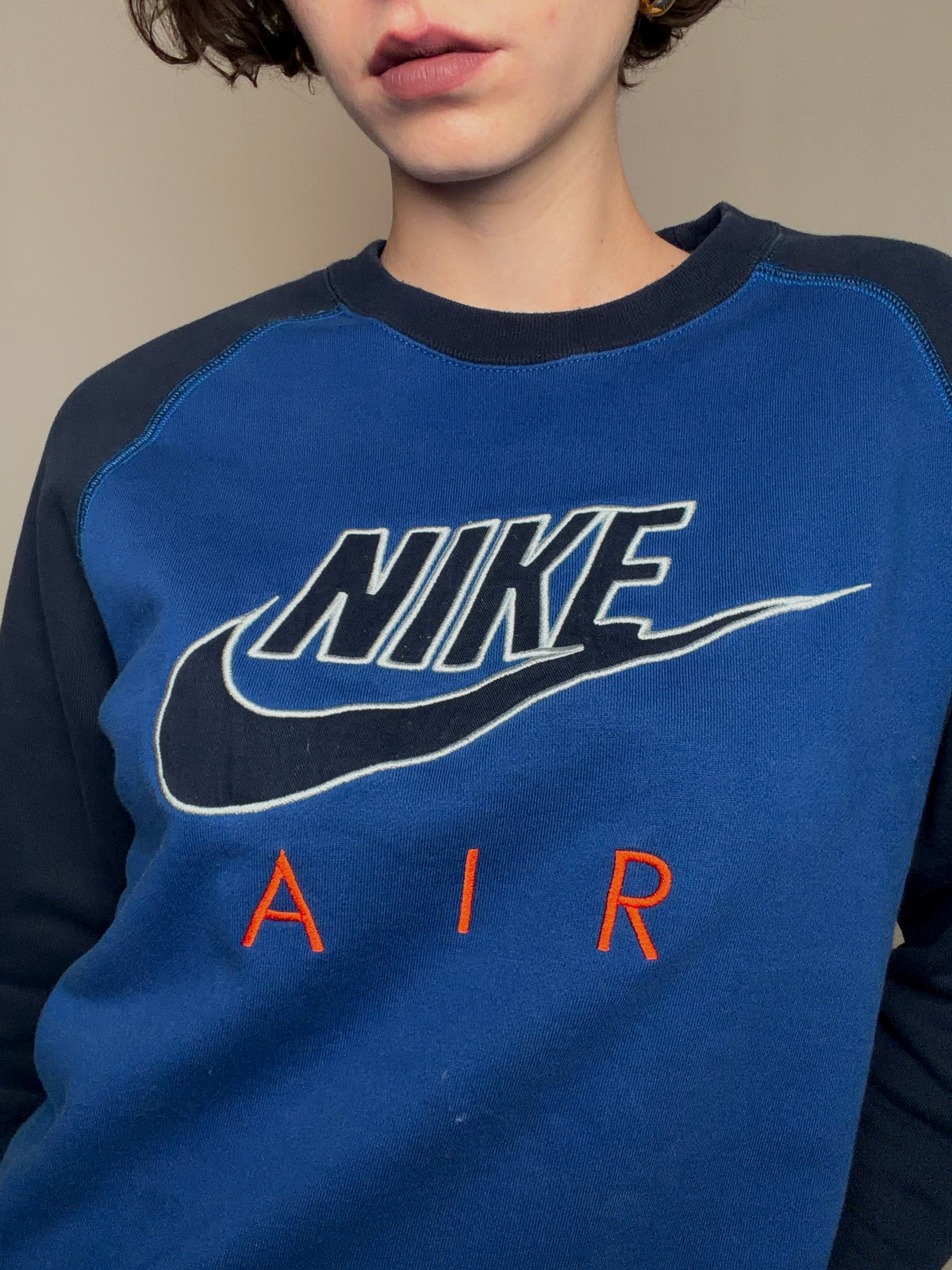 Sweat bicolore Nike M vintage