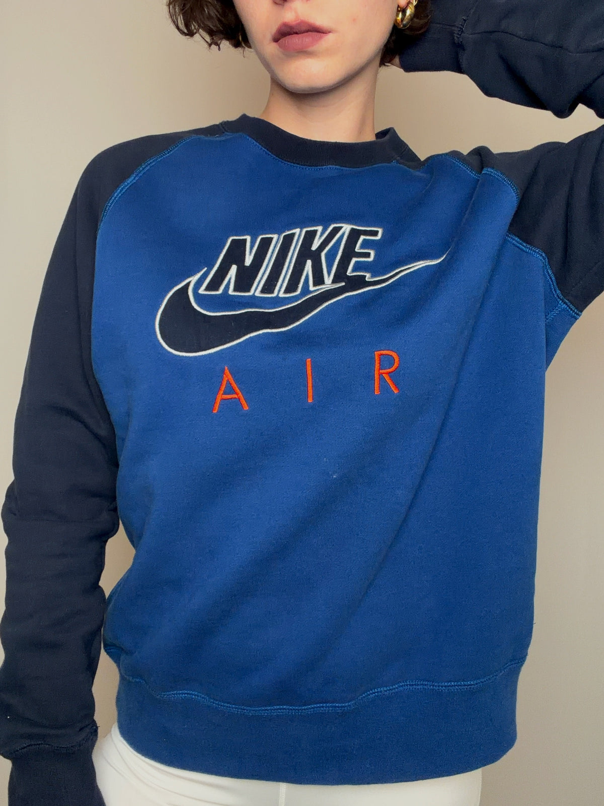Sweat bicolore Nike M vintage