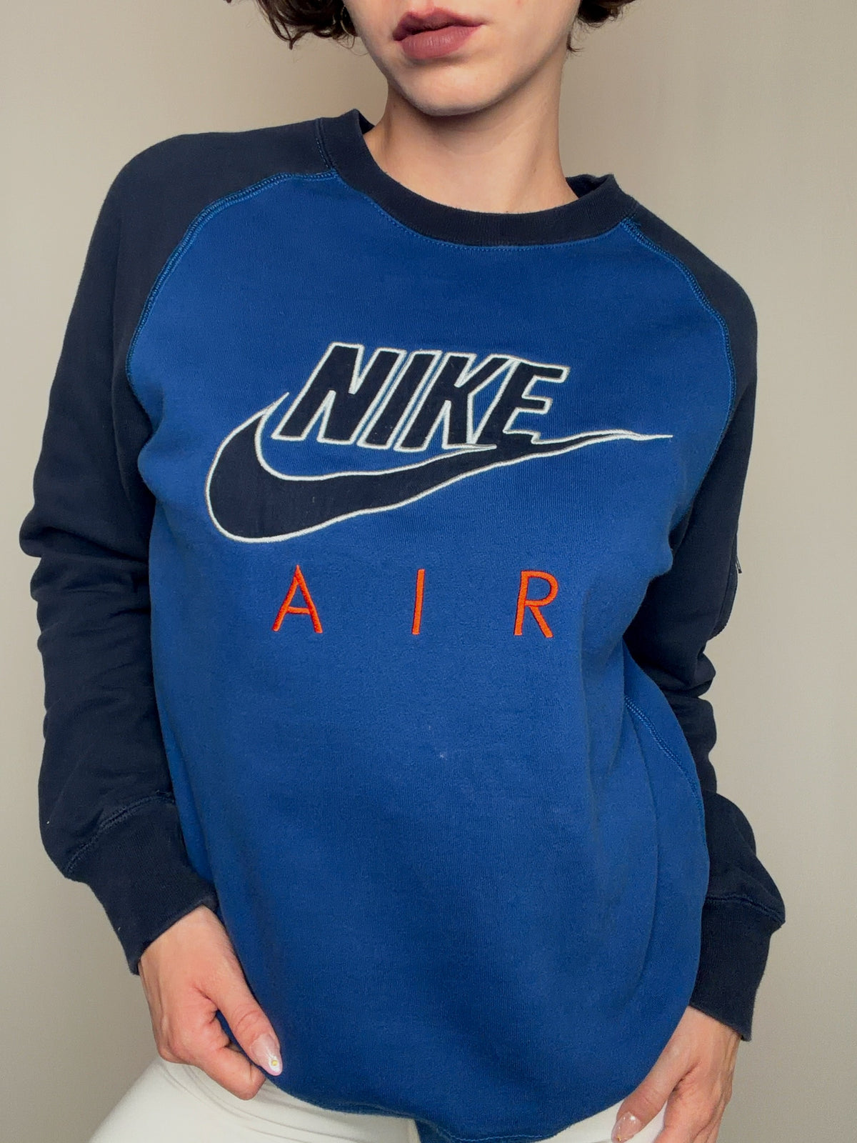Sweat bicolore Nike M vintage