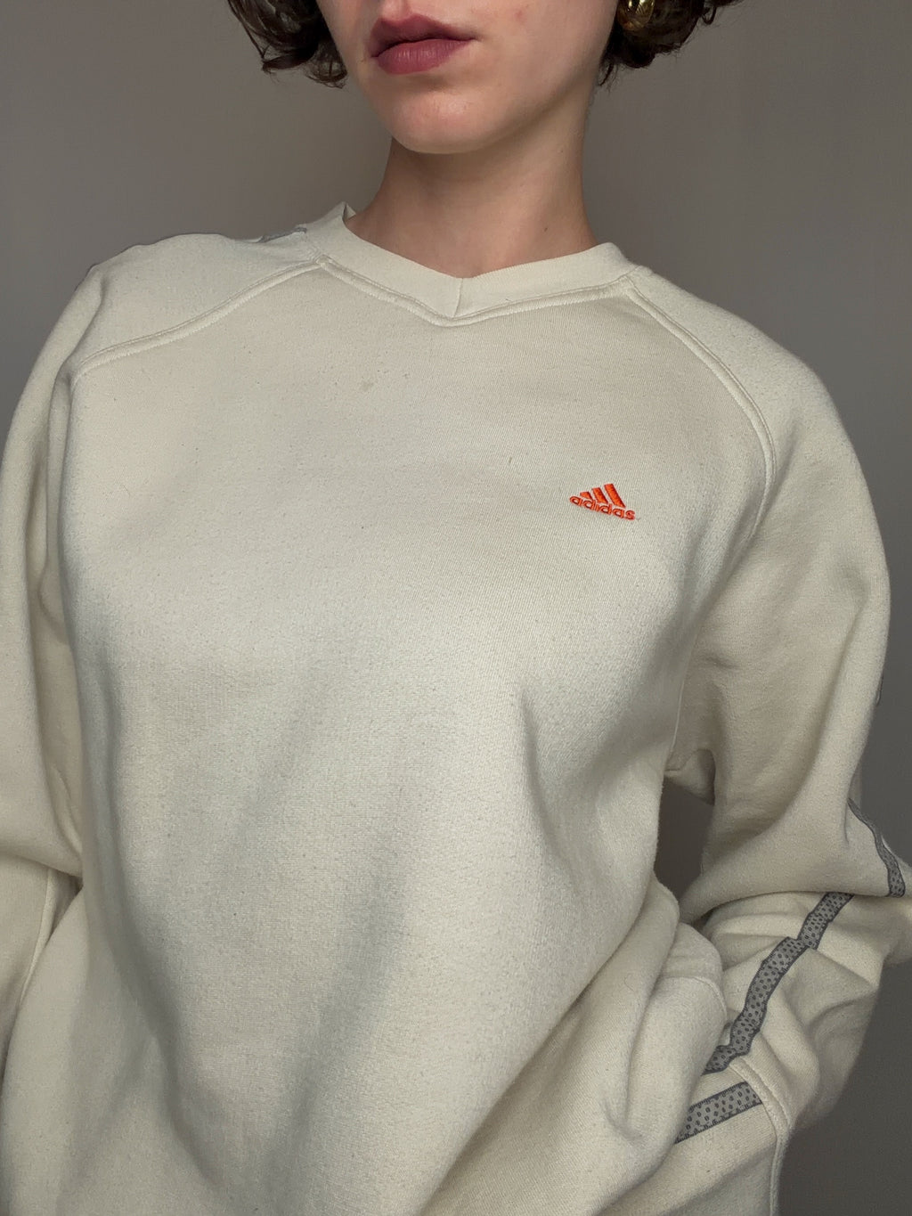Sweat beige Adidas S/M vintage