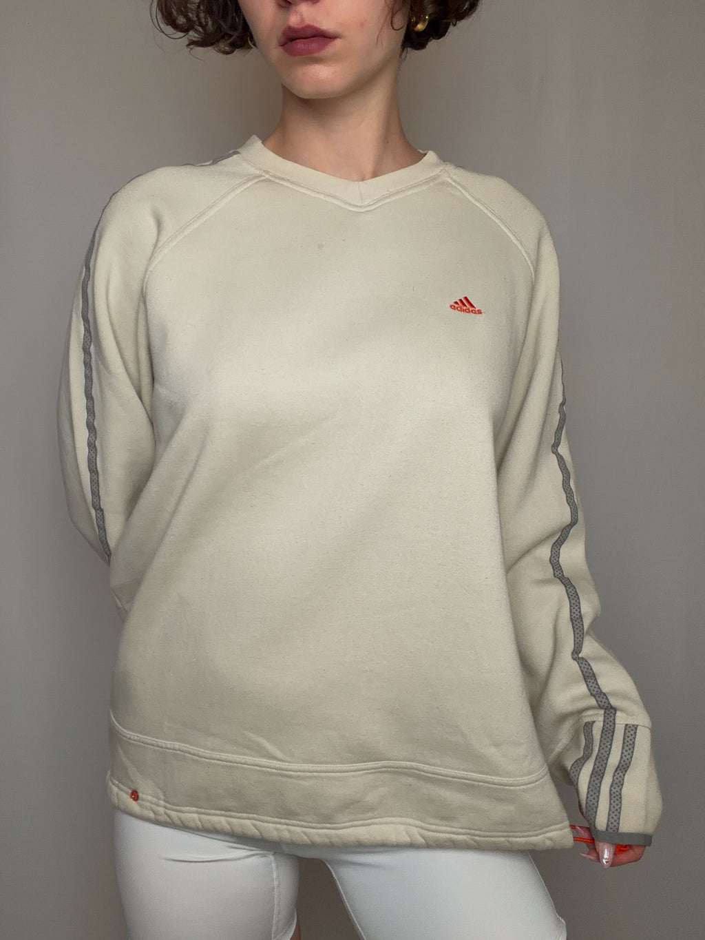Sweat beige Adidas S/M vintage