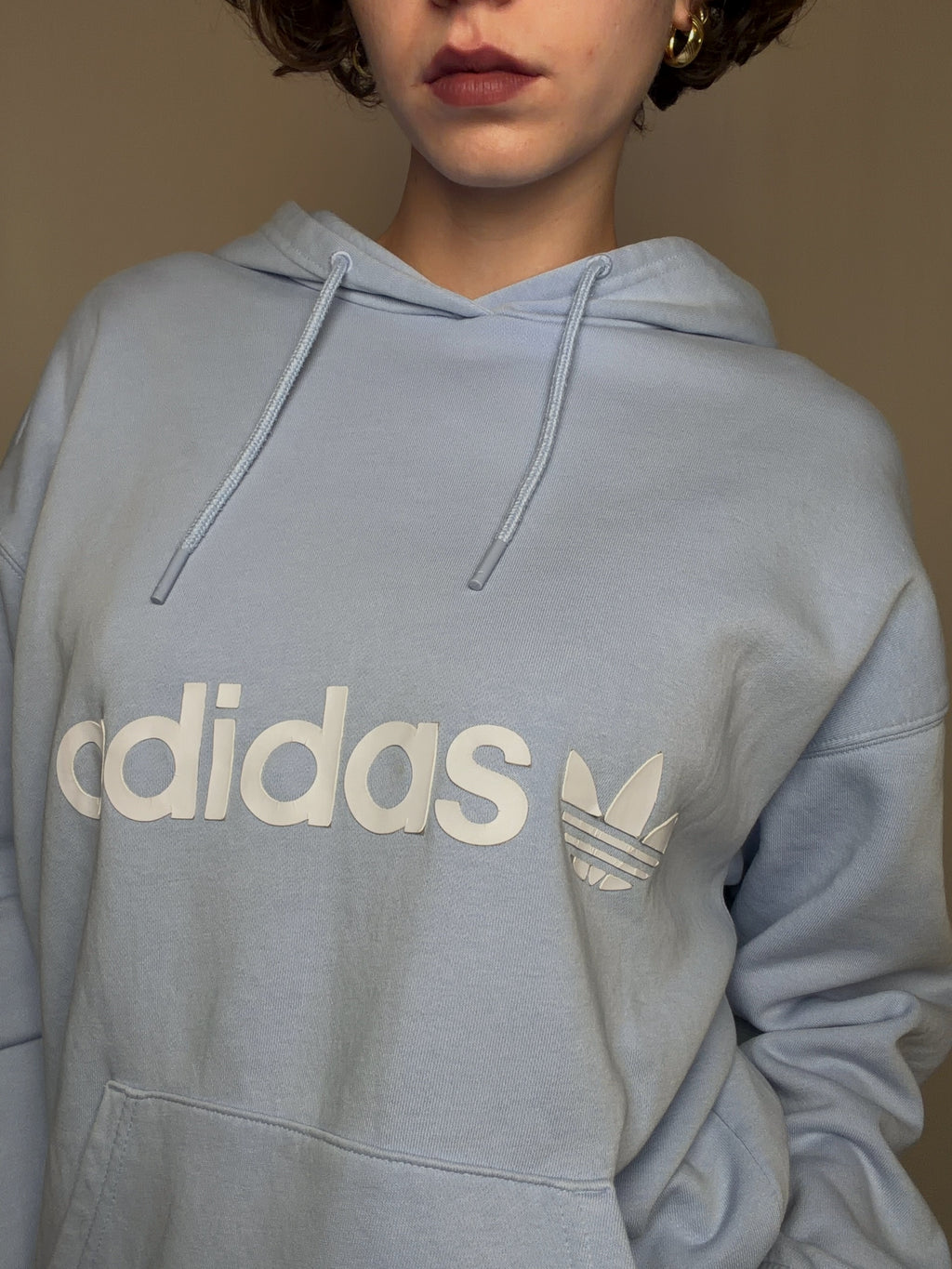Sweat parme Adidas L vintage