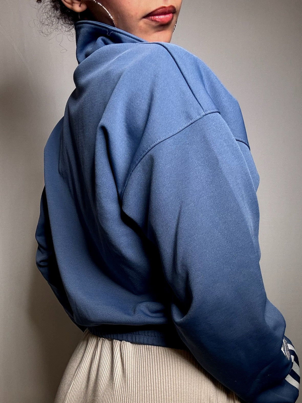 Jacket de sport bleue Adidas XS/S vintage