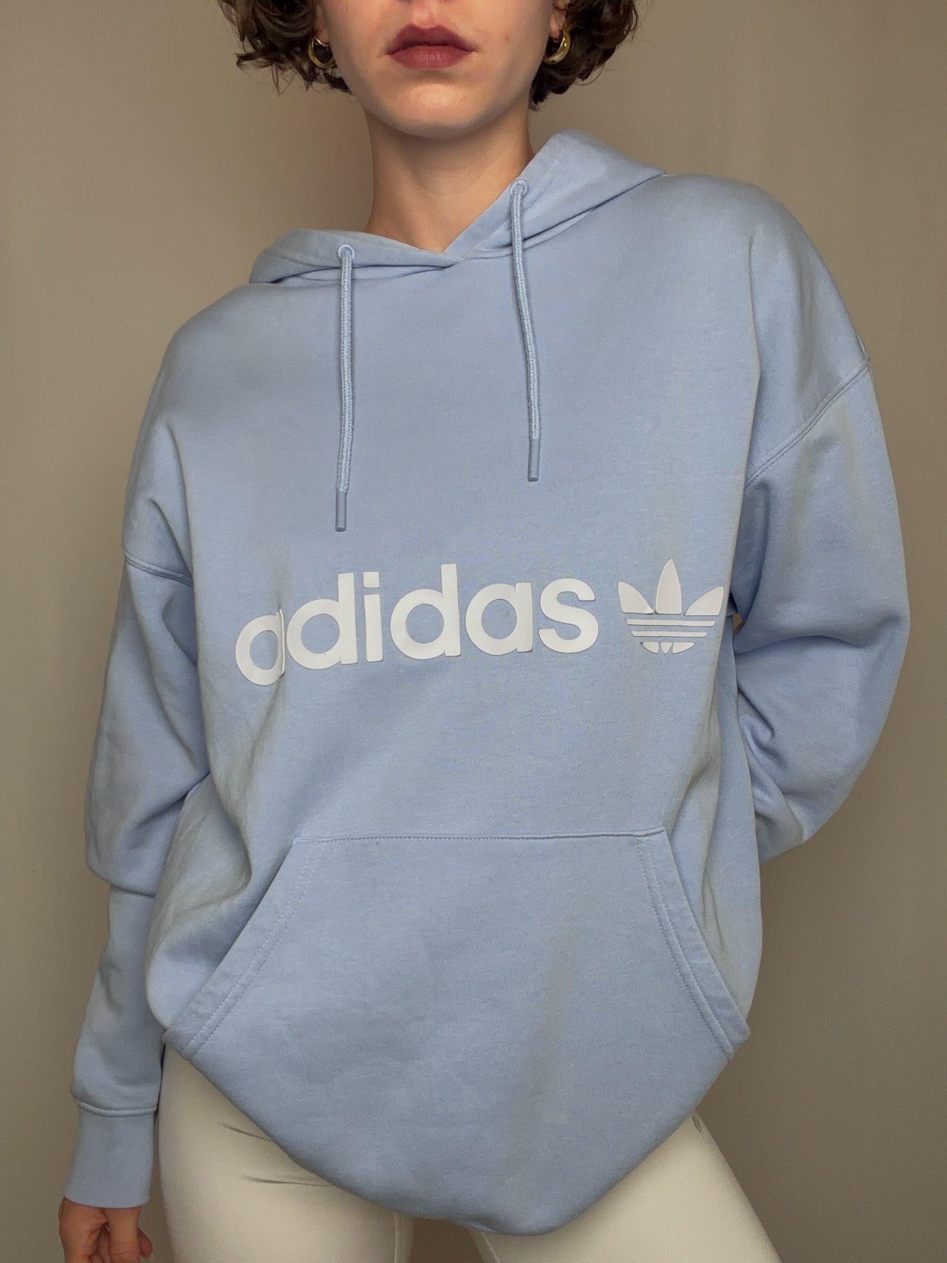 Sweat parme Adidas L vintage