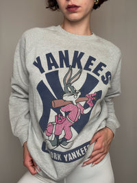 Sweat Yankees x Bugs bunny M vintage