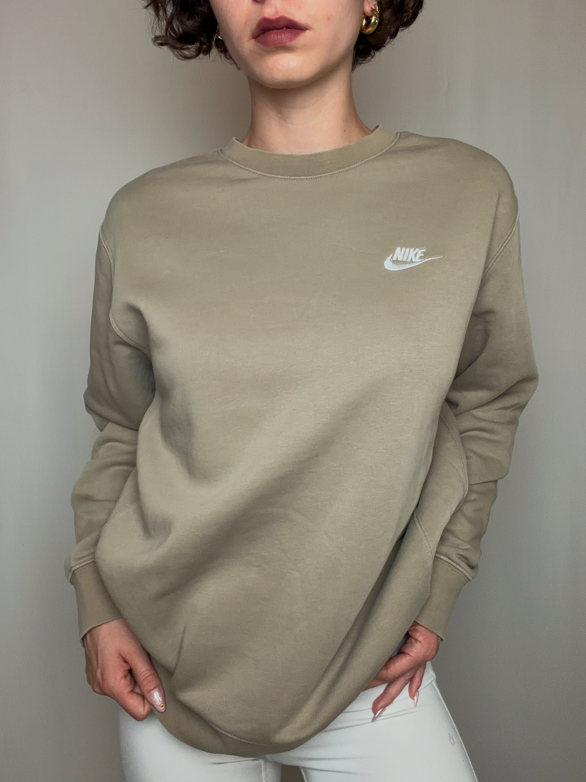 Sweat beige Nike M vintage