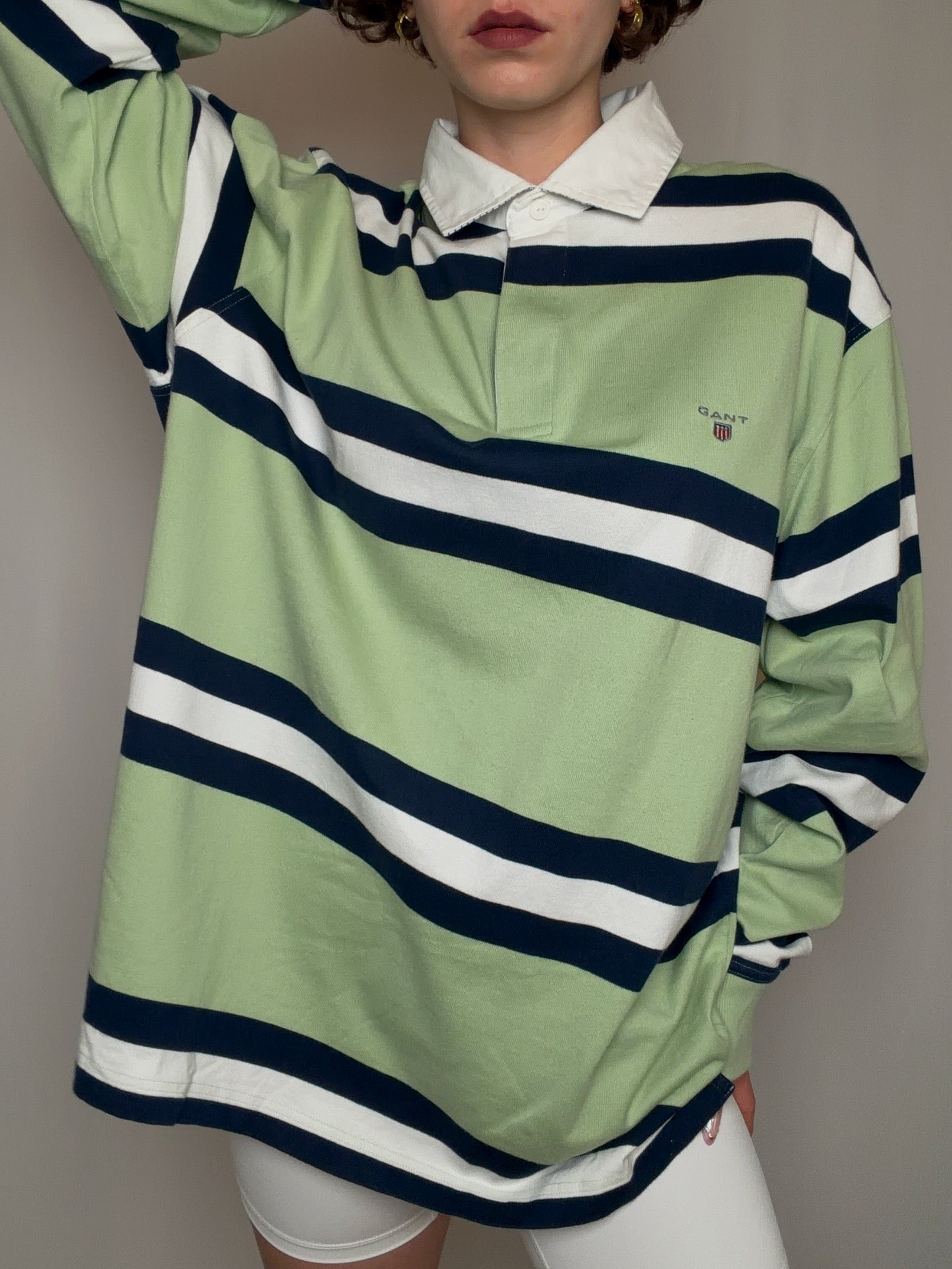 Polo manche longue Gant 3XL vintage