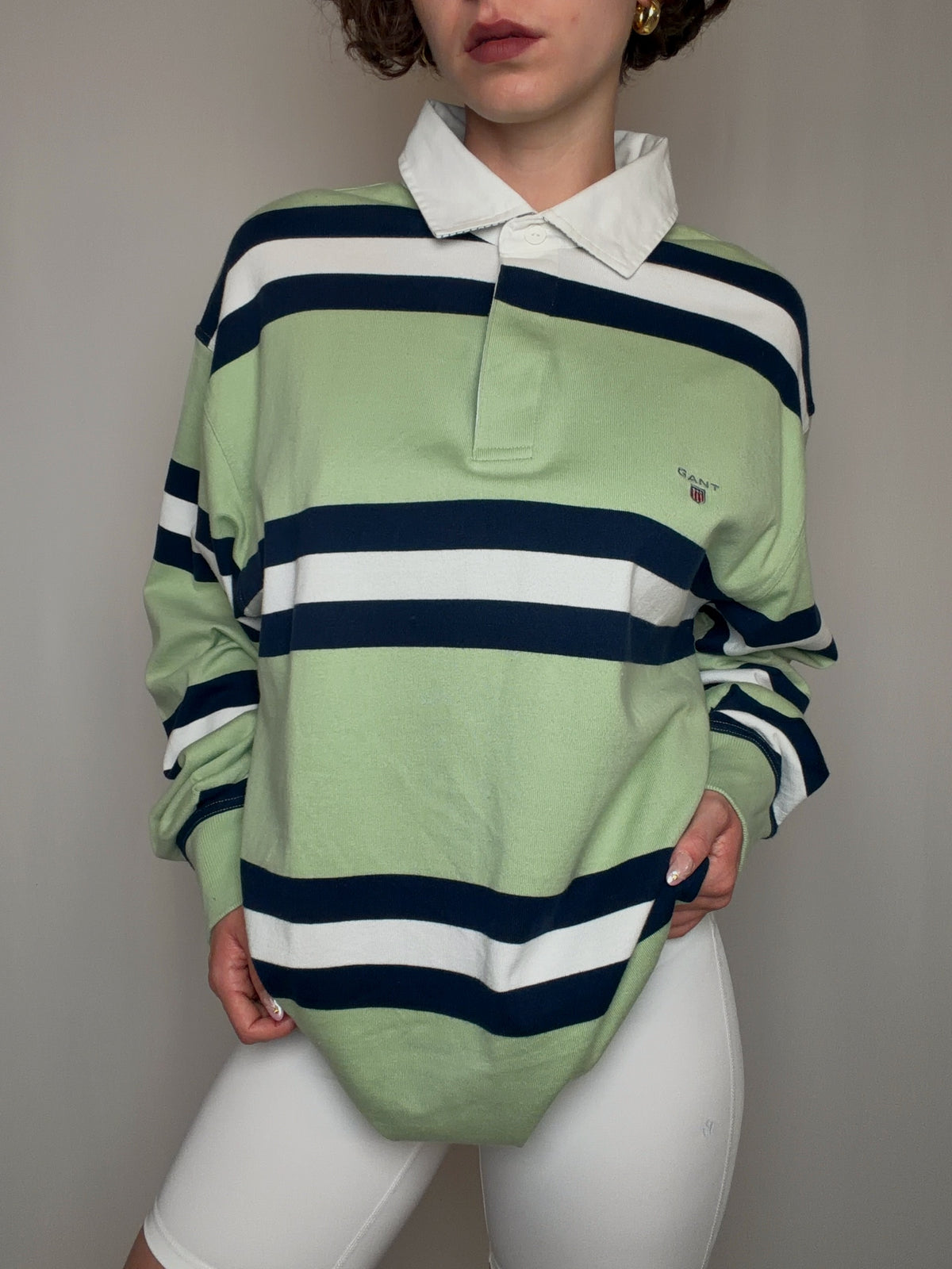 Polo manche longue Gant 3XL vintage