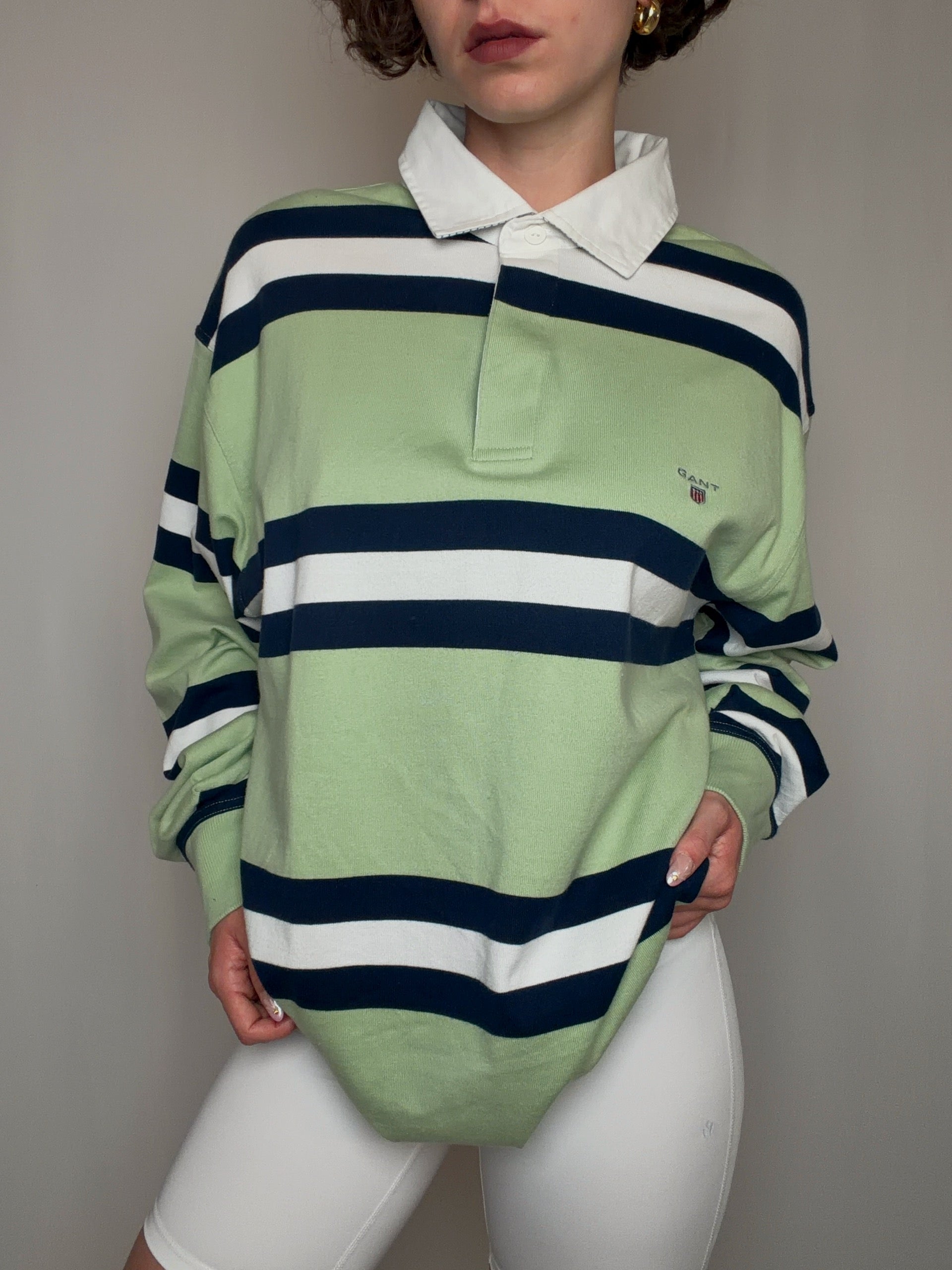 Polo manche longue Gant 3XL vintage