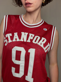 Maillot de basket rouge S vintage