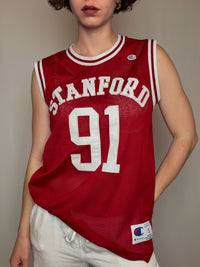 Maillot de basket rouge S vintage