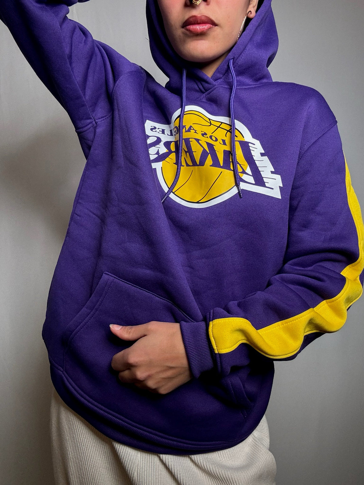 Vintage Lakers Basketball Sweatshirt