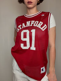 Maillot de basket rouge S vintage