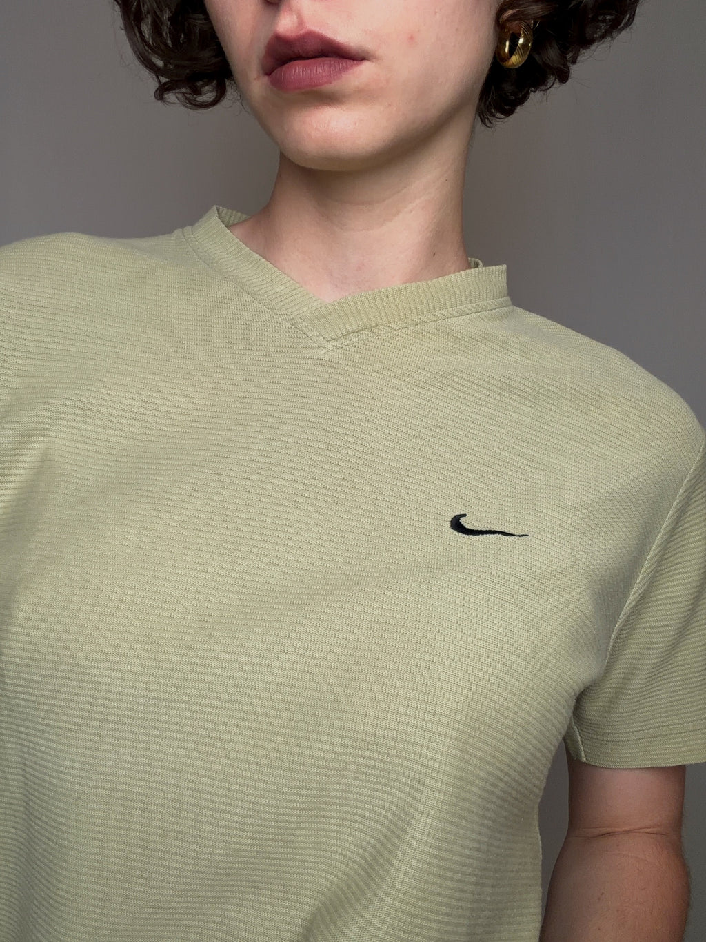 Tshirt kaki Nike S vintage