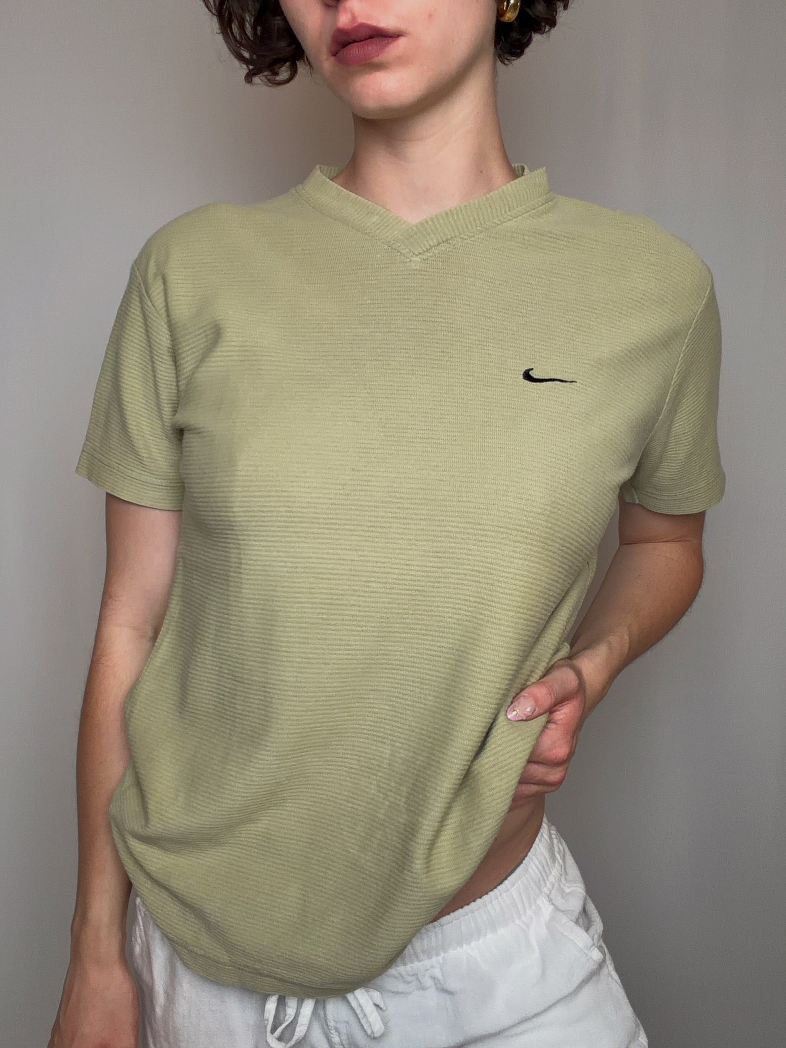 Tshirt kaki Nike S vintage