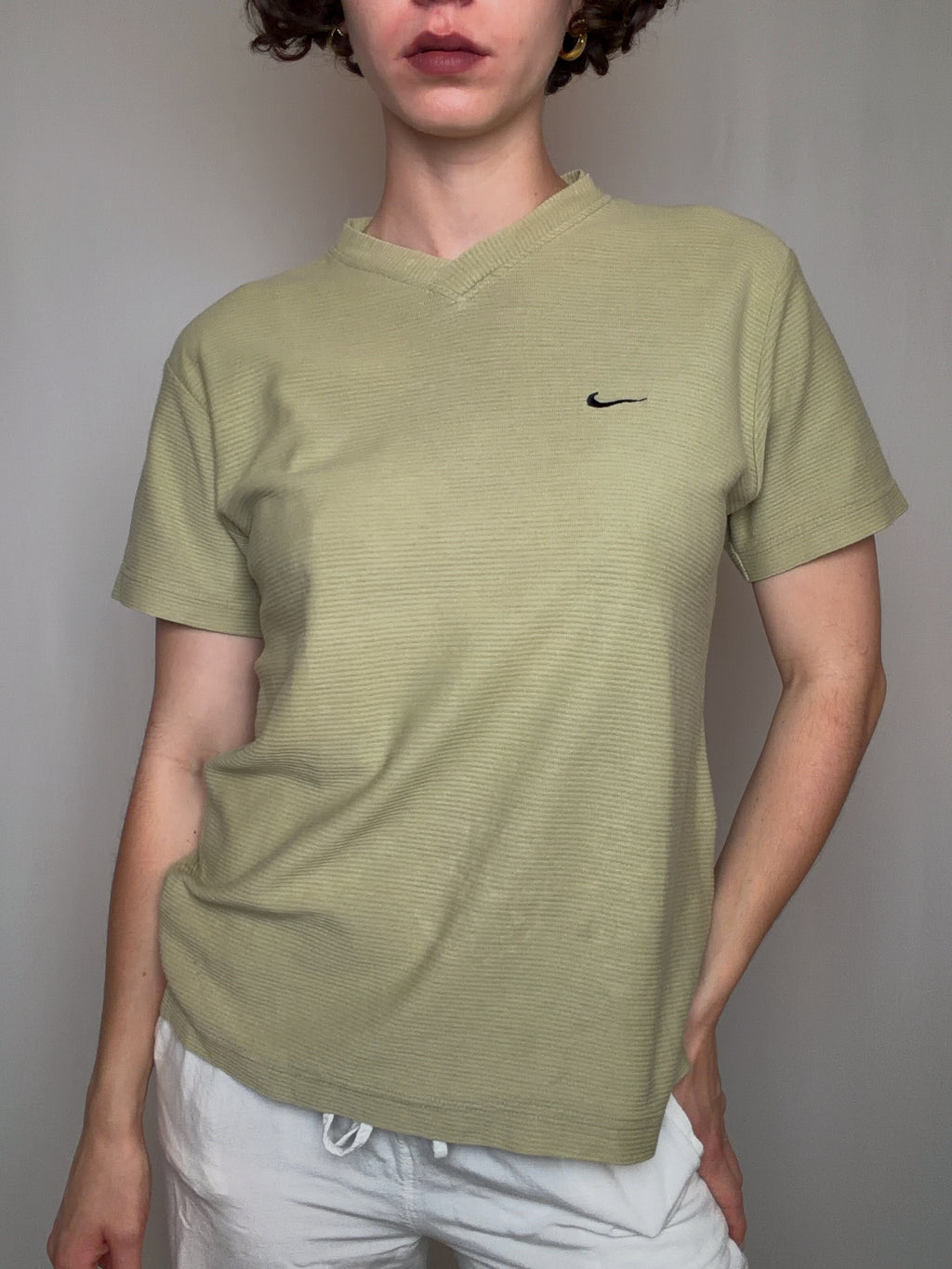 Tshirt kaki Nike S vintage
