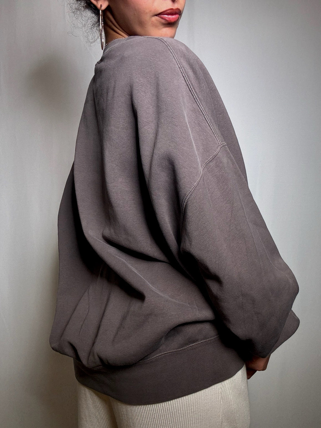 Sweat Nike taupe L vintage