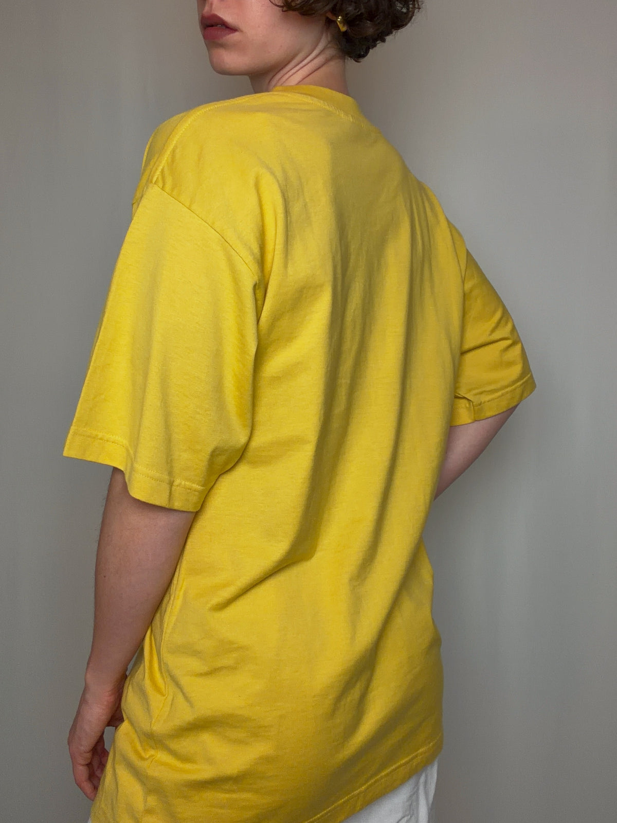 Tshirt jaune Nike M vintage