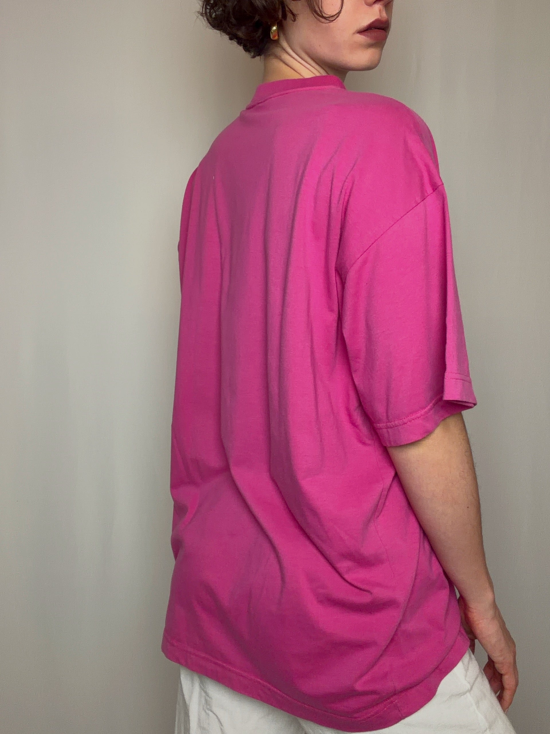 Tshirt fuschia Adidas XL vintage