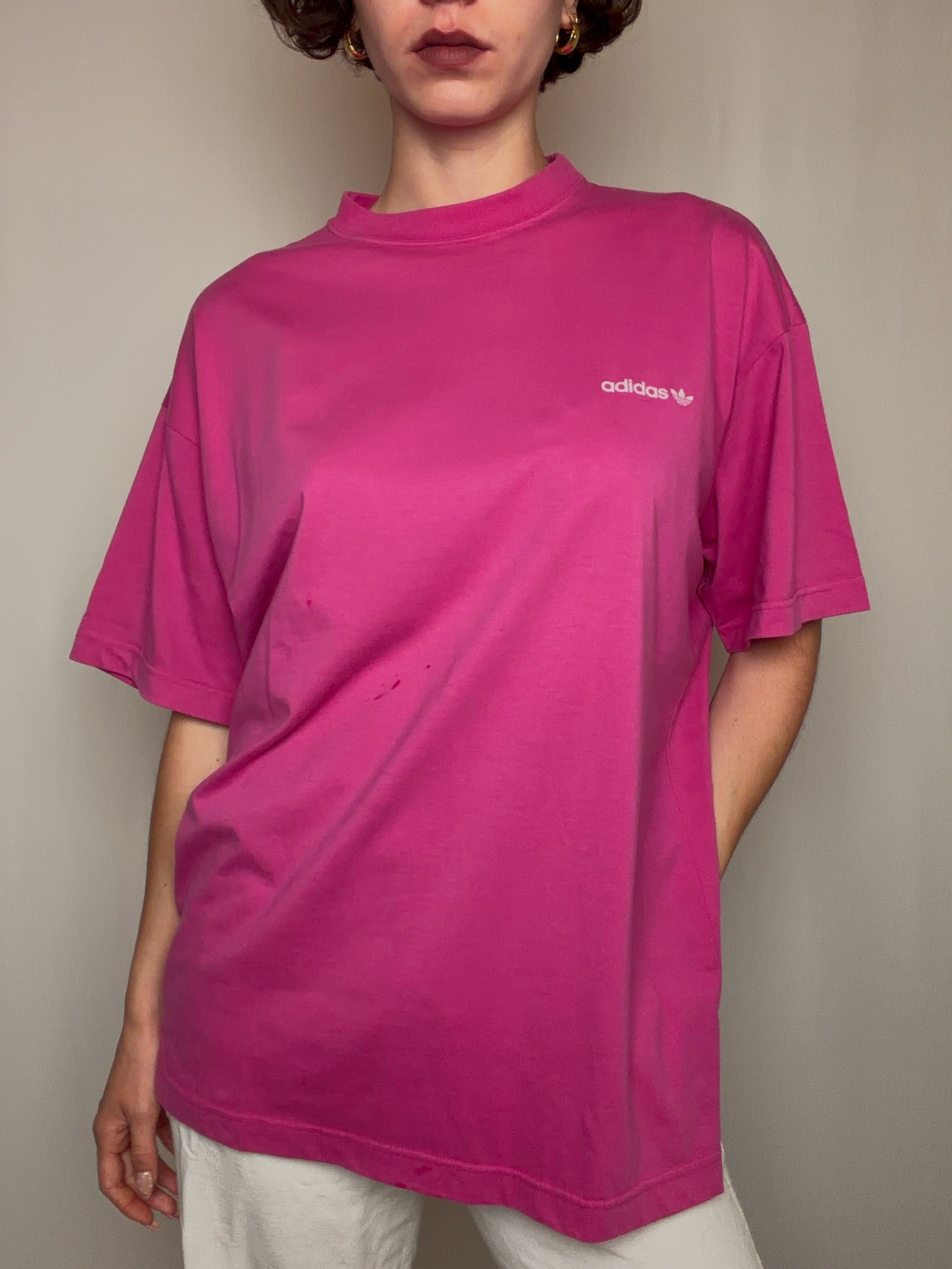 Tshirt fuschia Adidas XL vintage