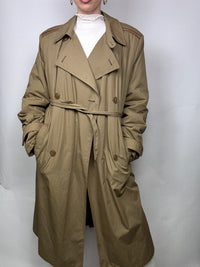 Trenchcoat doublé beige XL vintage