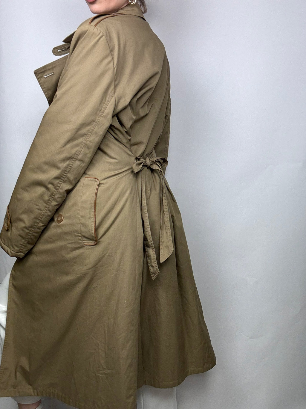 Trenchcoat doublé beige XL vintage