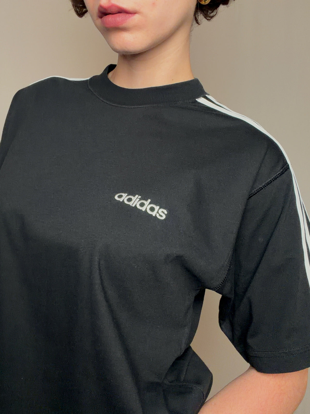 Tshirt noir Adidas S vintage