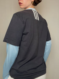 Tshirt effet layering Adidas M vintage