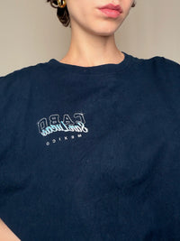 T-shirt noir imprimé CABO XL vintage