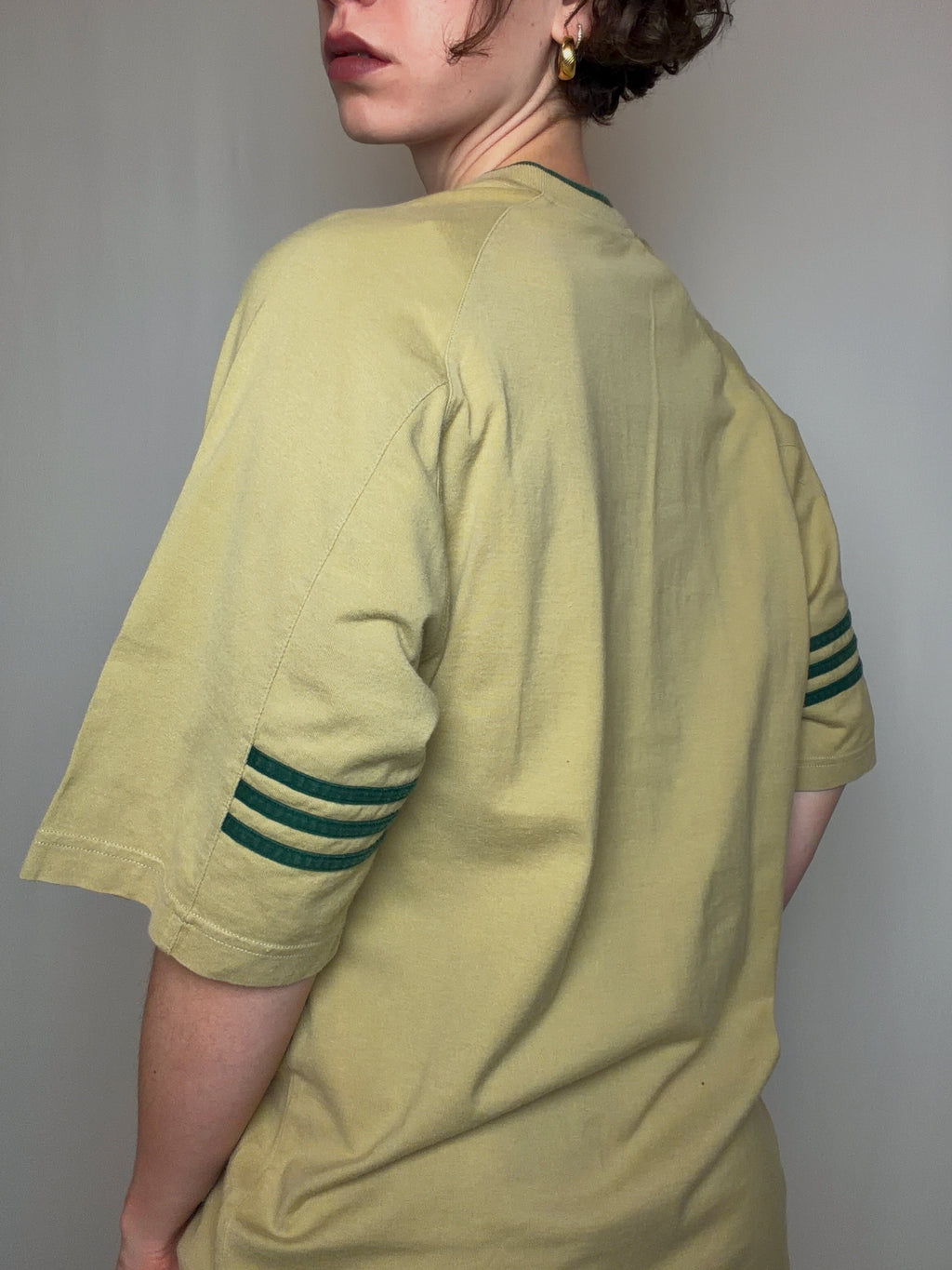 Tshirt kaki Adidas L vintage