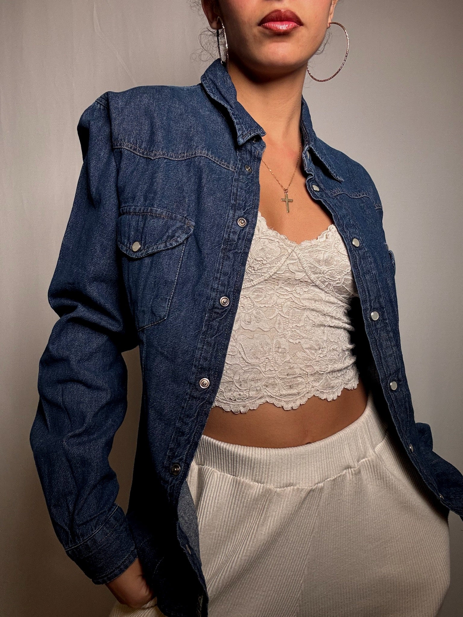 Vintage Jeanshemd XS